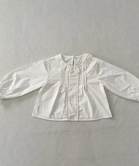 16[予約]aiai french white blouse