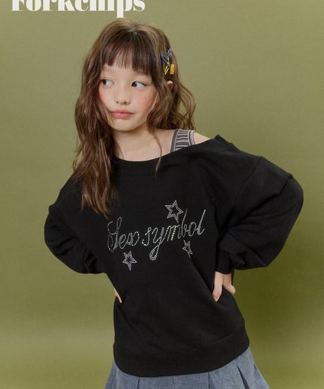 10[予約]FORKCHIPS glitter shoulder mtm
