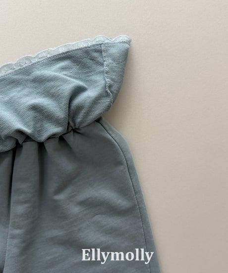 56[予約]ELLYMOLLY cottage lace jogger pants