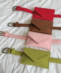 55[予約]ninibello suede belt bag