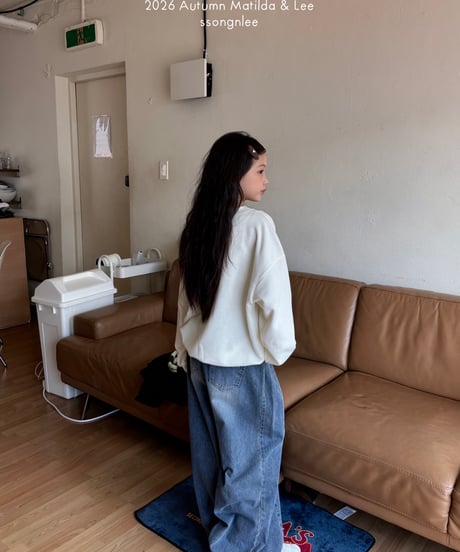 28[予約]matilda&lee v-neck sweatshirt