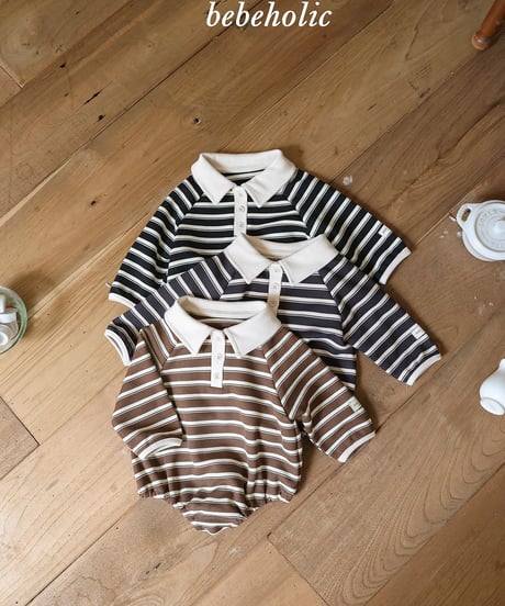 56[予約]bebeholic striped suit