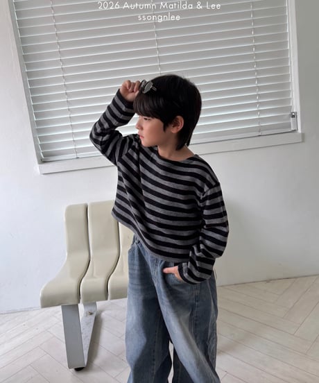 40[予約]matilda&lee billie off knit