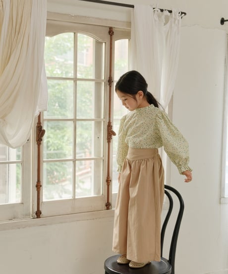 9[予約]mon Atelier daisy blouse