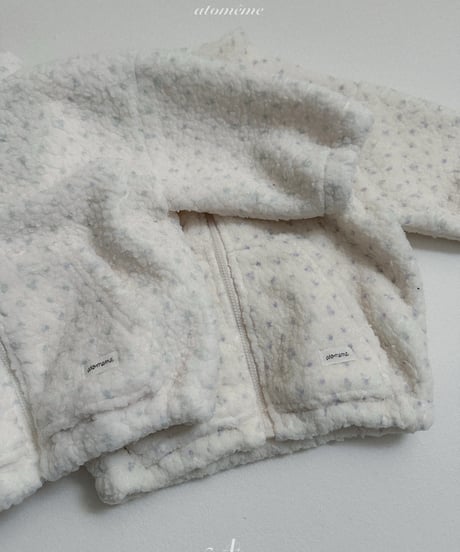 15[予約]atomeme teddy zip-up
