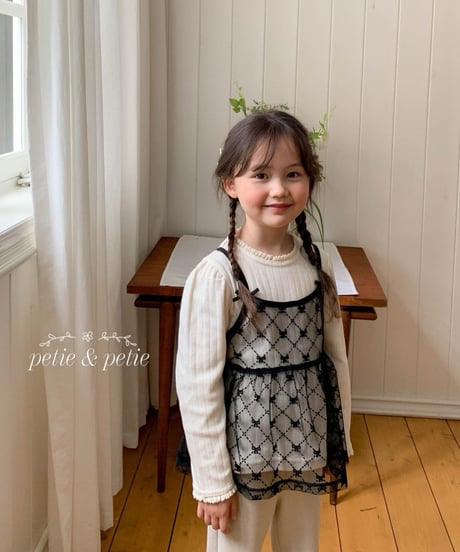 20[予約]petit&petit mesh bustier