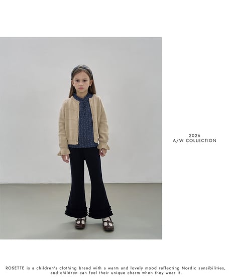 18[予約]ROSETTE glory pants