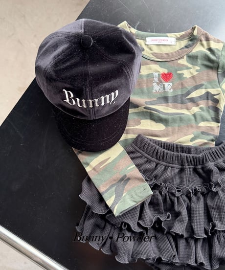 74[予約]bunny powder velour ball cap