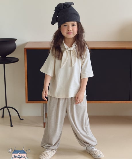 7[予約]Mollybin willow wide pants