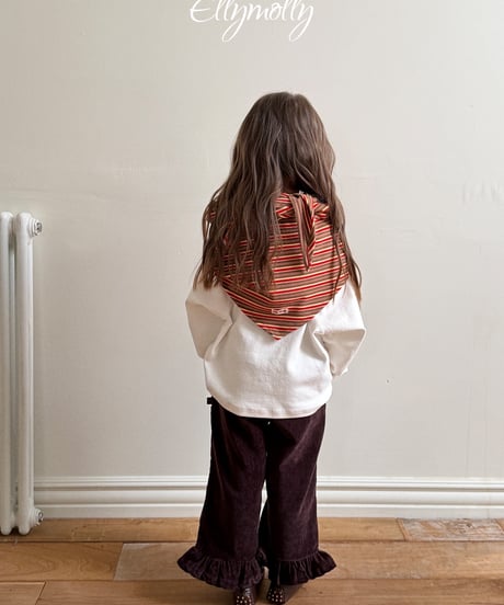 54[予約]ELLYMOLLY holic fleece line frill pants