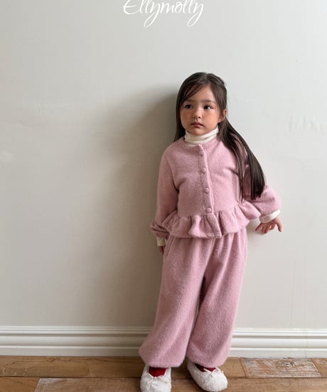 29[予約]ELLYMOLLY snowflake angol jogger pants