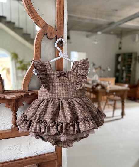55[予約]marron aloha suit(6-18m)