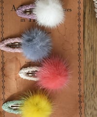 49[予約]FLO choux cream hairpin