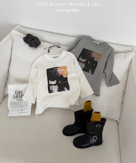 18[予約]matilda&lee tie cat tee