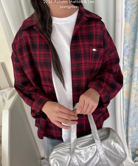 45[予約]matilda&lee about check shirt