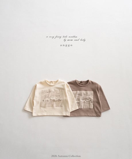 4[予約]anggo bear t-shirt