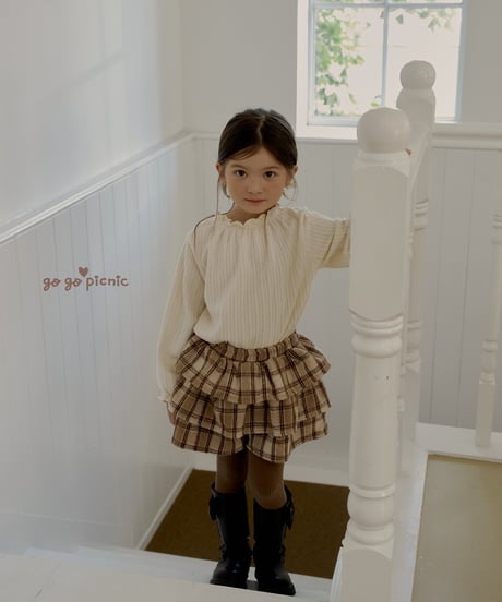12[予約]go go picnic sweddy pants skirt