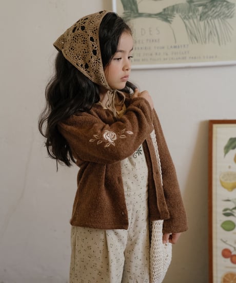 4[予約]OREN gemma knit cardigan