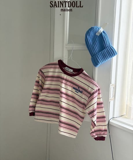 9[予約]saintdoll embroidered border t