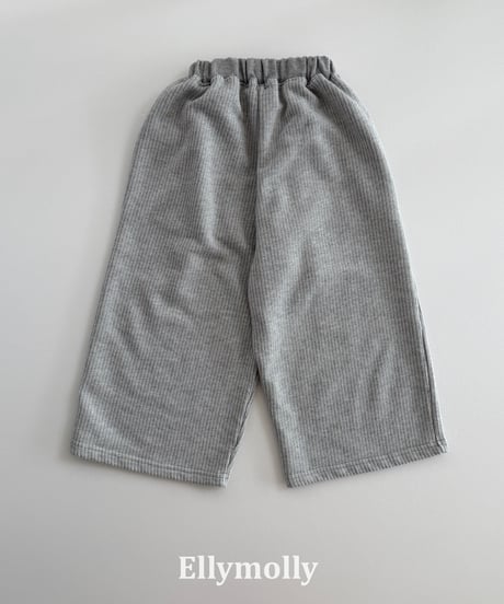 5[予約]ELLYMOLLY matthew wide pants