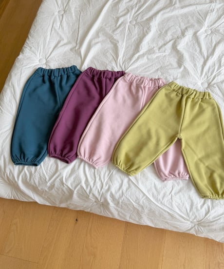 25[予約]ninibello betty color sweatpants