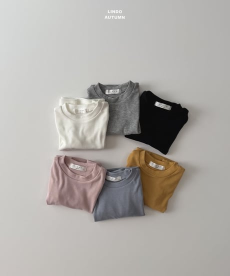 8[予約]LINDO mochi basic t-shirt