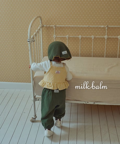21[予約]milkbalm candy check bustier