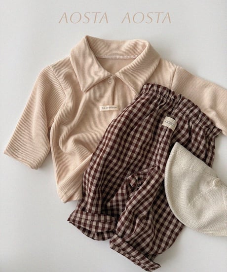 55[予約]Aosta mulmul collar t