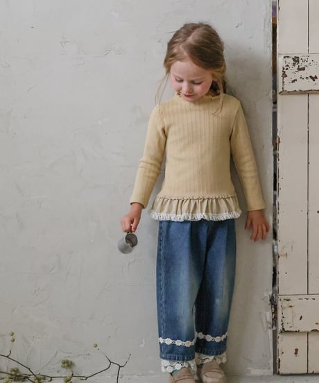 36[予約]FLO isle denim pants