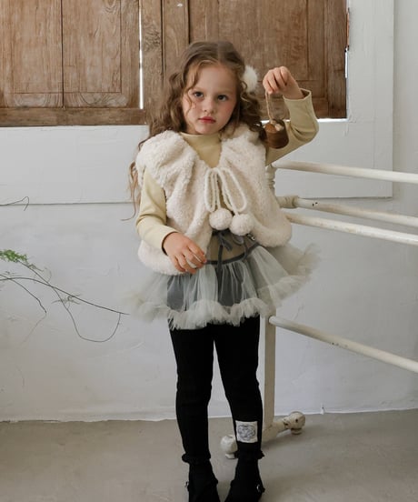 19[予約]FLO elle fur vest