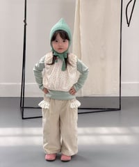 26[予約]aiai mint heart vest tee set