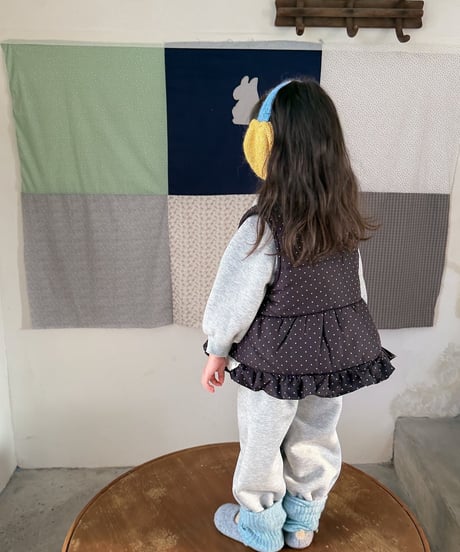 16[予約]aiai marvelle dot padding vest