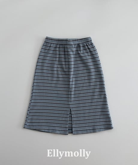 36[予約]ELLYMOLLY shadow long skirt