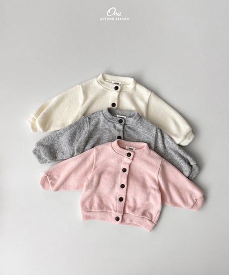 16[予約]onu cotton candy cardigan