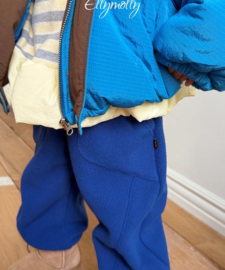 23[予約]ELLYMOLLY beef fleece pants