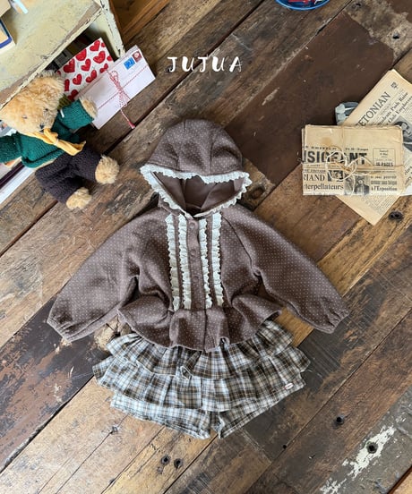 3[予約]jujua coco hooded jacket