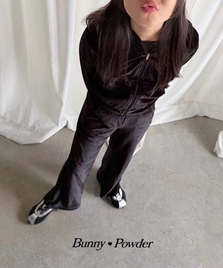61[予約]bunny powder lexi hood zip up