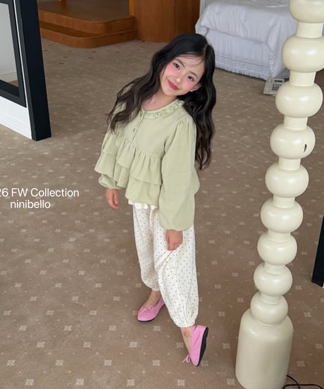 23[予約]ninibello arm terry frill bloomers