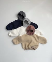 4[予約]minirobe sherpa hoodie