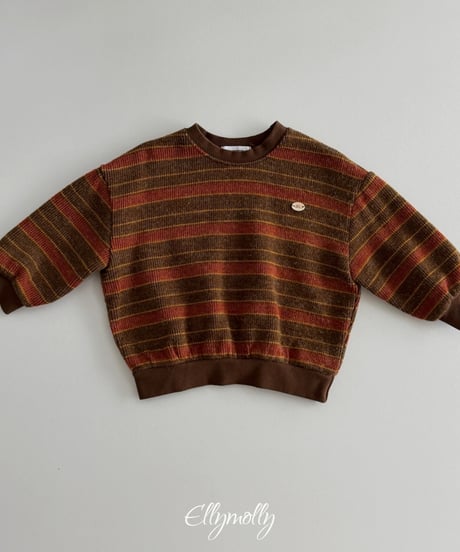 38[予約]ELLYMOLLY grove knit mtm