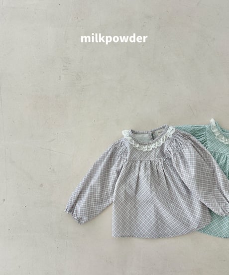 4[予約]milkpowder sugar blouse