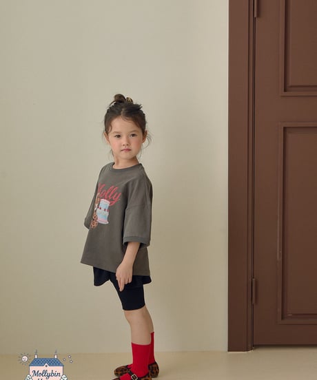 4[予約]Mollybin chichi pig t-shirt