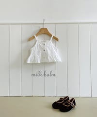 29[予約]milkbalm punched bustier