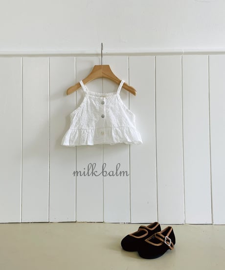 29[予約]milkbalm punched bustier