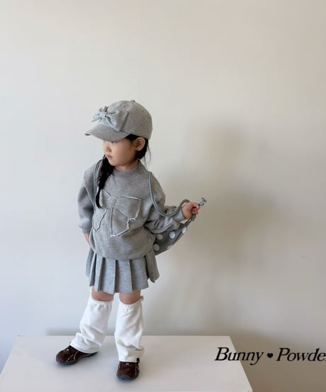 80[予約]bunny powder preppy leg warmers