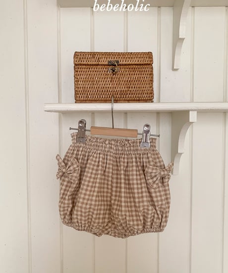 38[予約]bebeholic ribbon bloomers