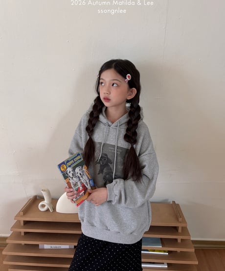 42[予約]matilda&lee jumping dog hoodie