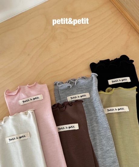 52[予約]petit&petit coloring leg warmer