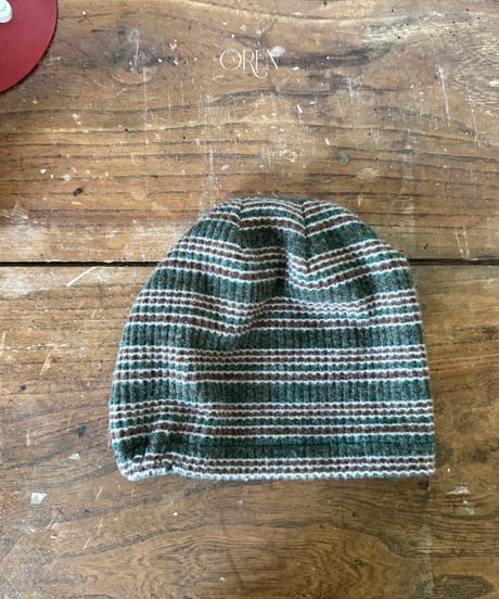 24[予約]OREN forest stripe beanie
