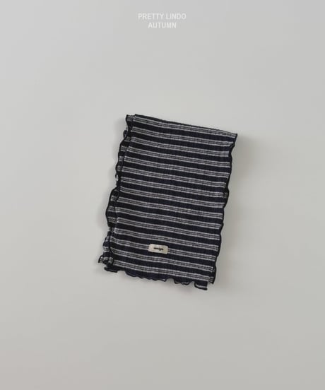 75[予約]LINDO border scarf